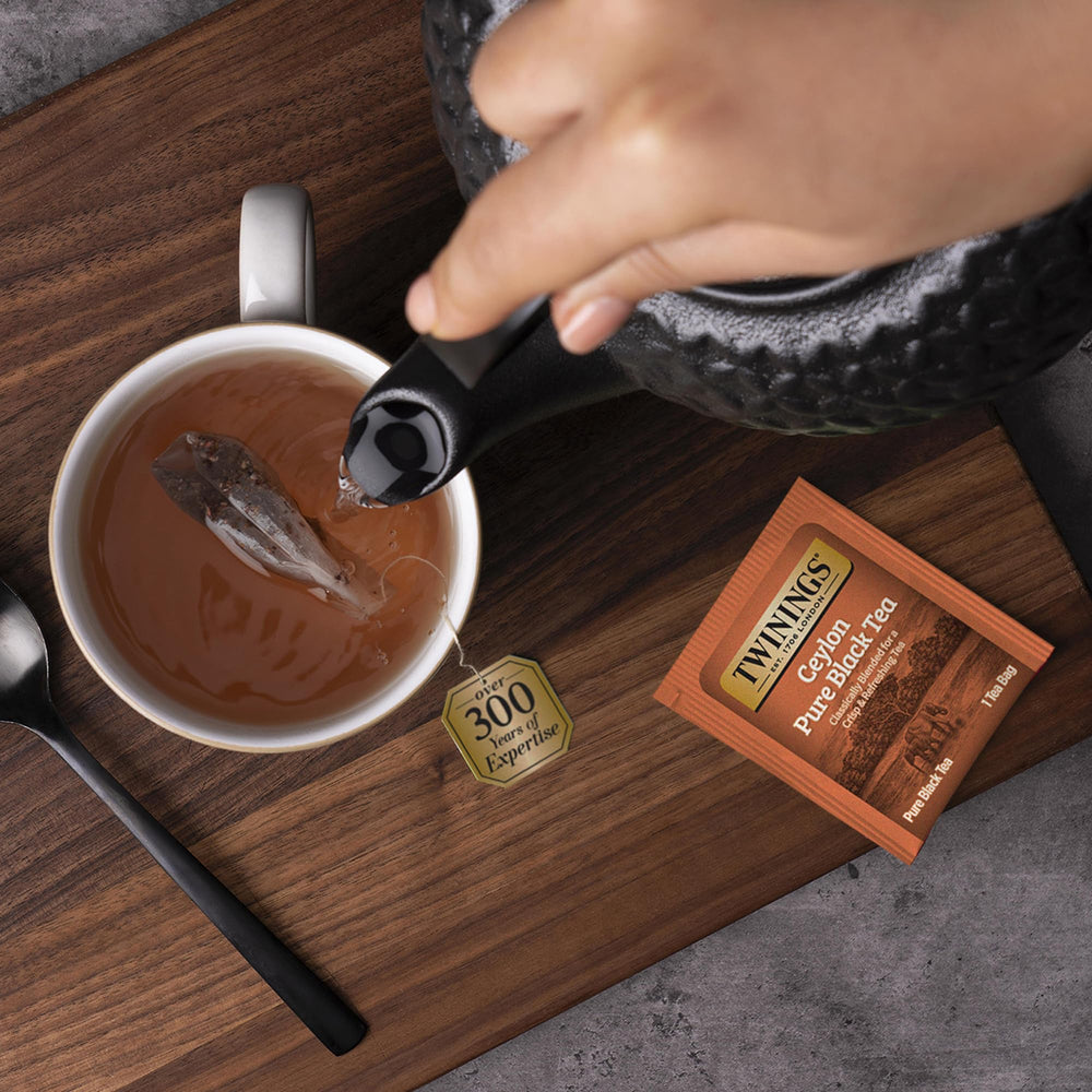 Orange Pekoe notes brighten tea moments with citrus hints
