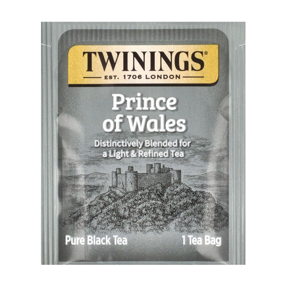 Twinings Prince of Wales tea brewed cup demonstrates easy steeping for a comforting afternoon.