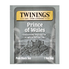 Twinings Prince of Wales tea brewed cup demonstrates easy steeping for a comforting afternoon.