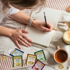 Twinings Pure Camomile tea bags ideal for calming, relaxing moments.