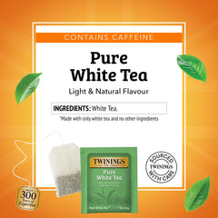 Iced Twinings Pure White Tea poured for a refreshing chill.