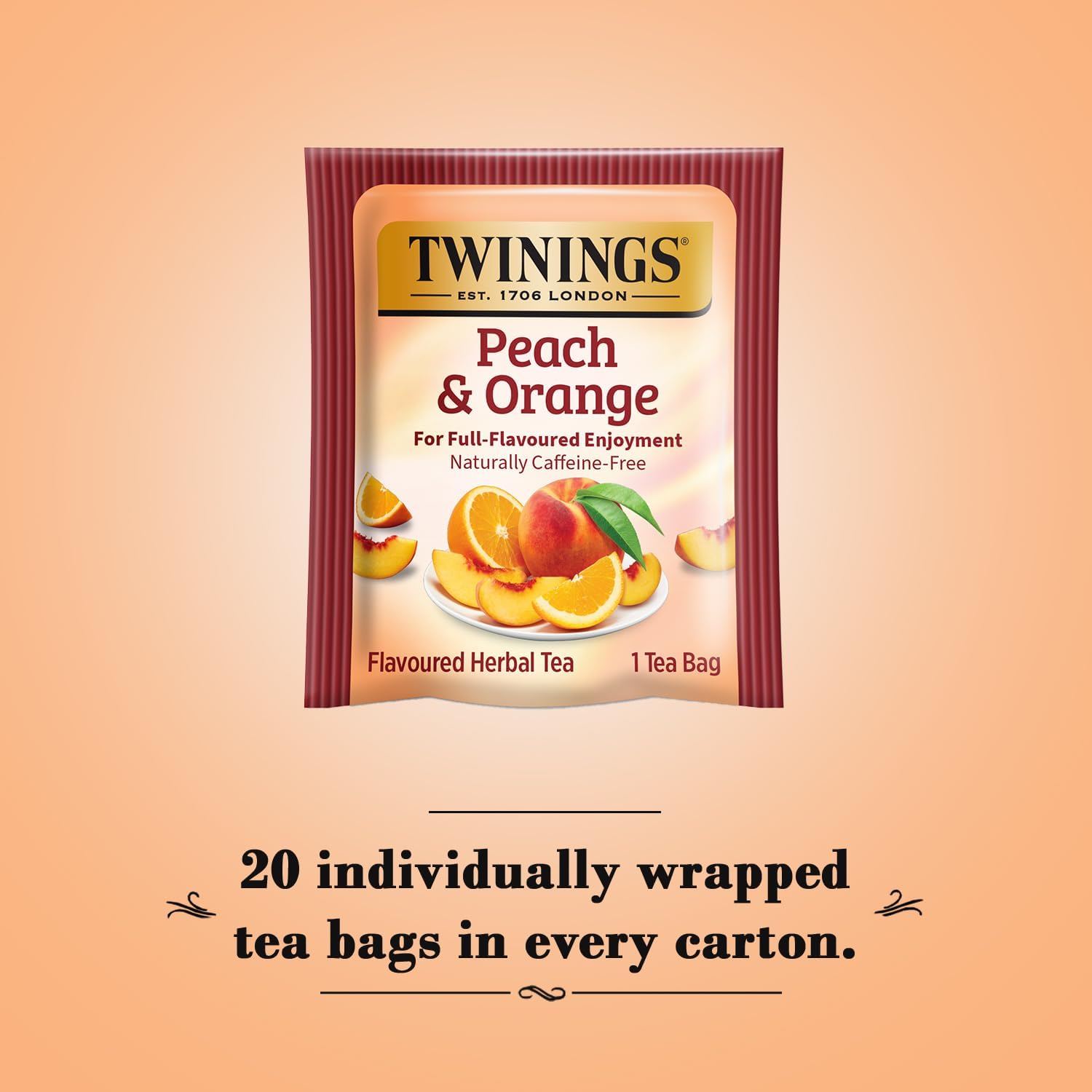 Twinings reusable tea bag holder included with the 2-pack