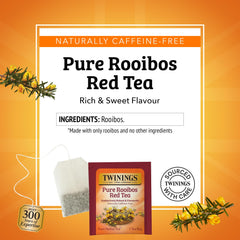Twinings Rooibos iced tea in a tall glass