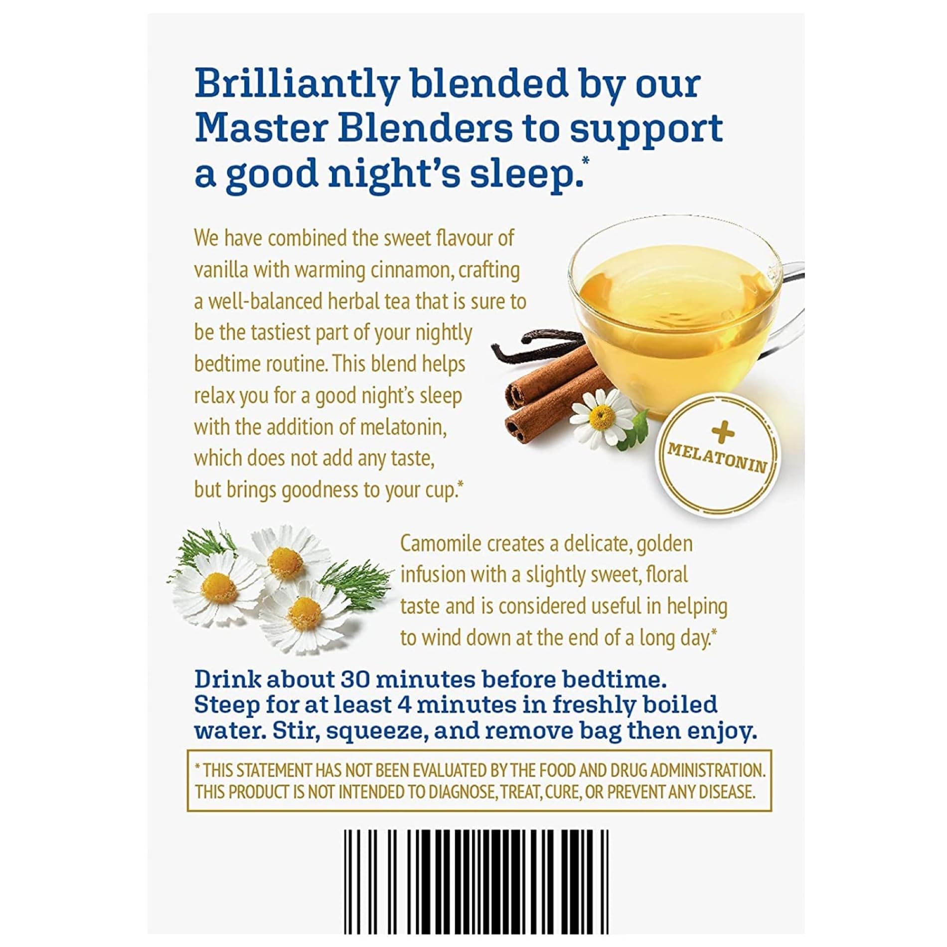 Twinings Sleep+ iced tea served refreshing