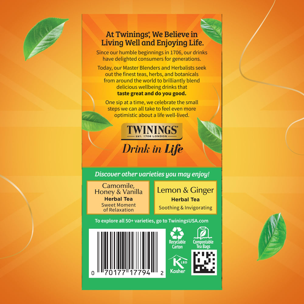 Sourcing with care underlines Twinings' commitment to communities and sustainable tea.