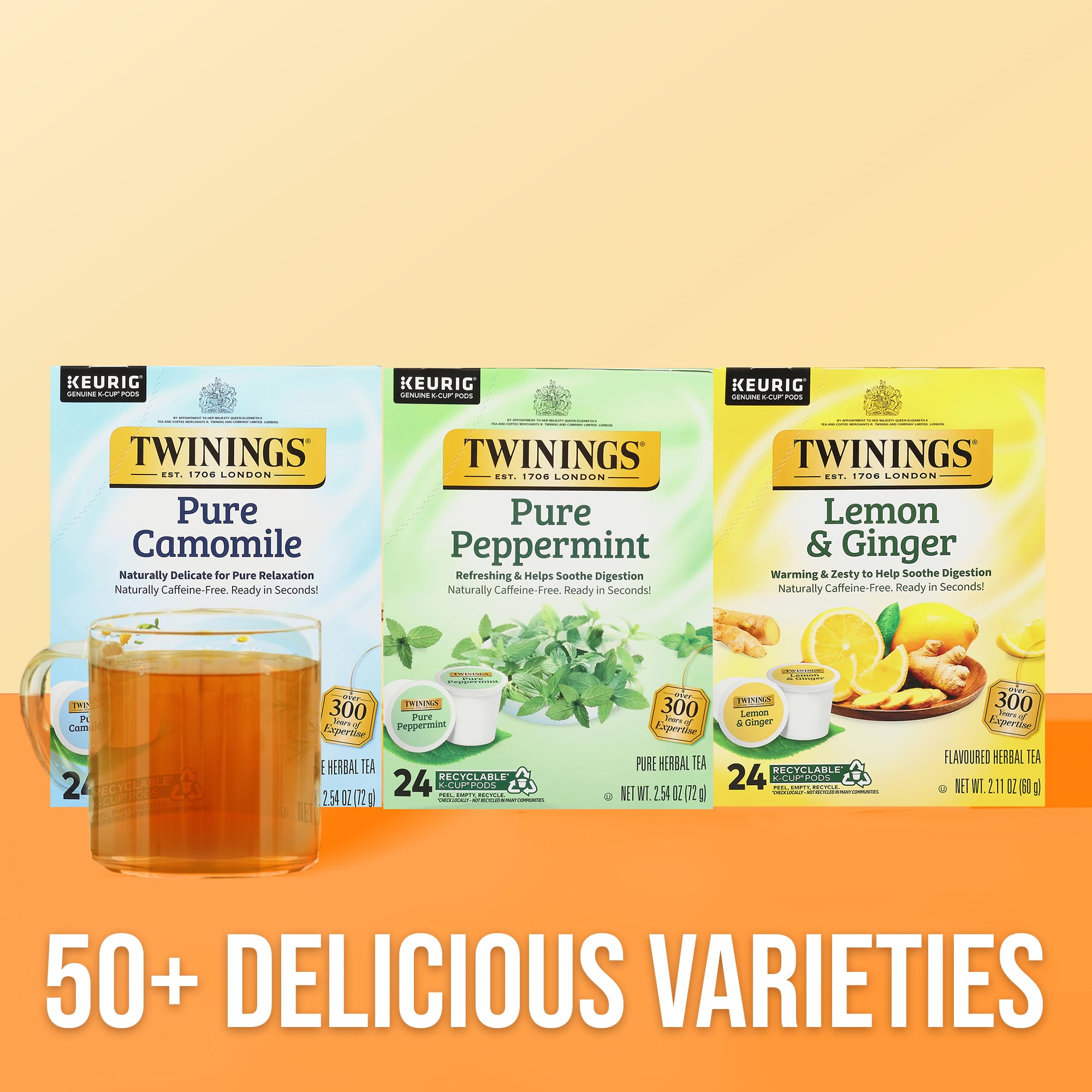Twinings sustainability icon emphasizing ethical sourcing practices.