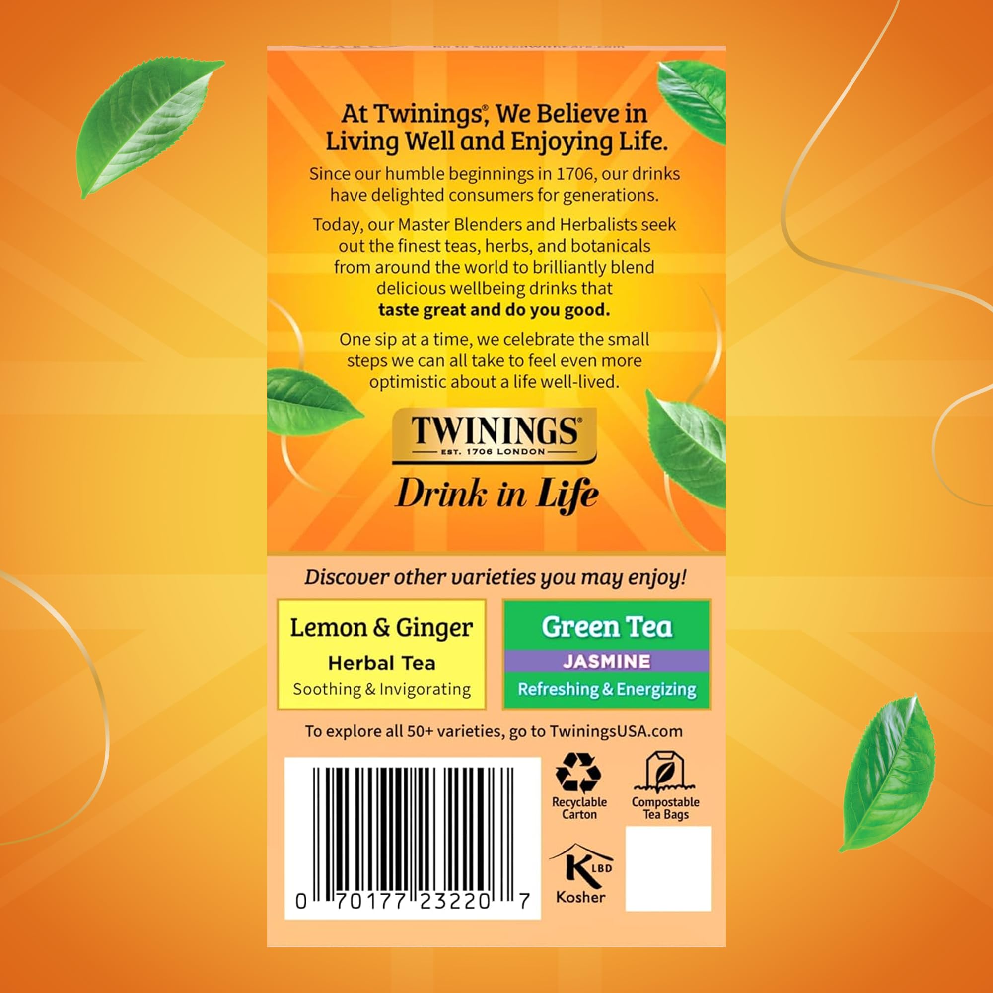Twinings sourcing efforts support communities and water access; tea with purpose.