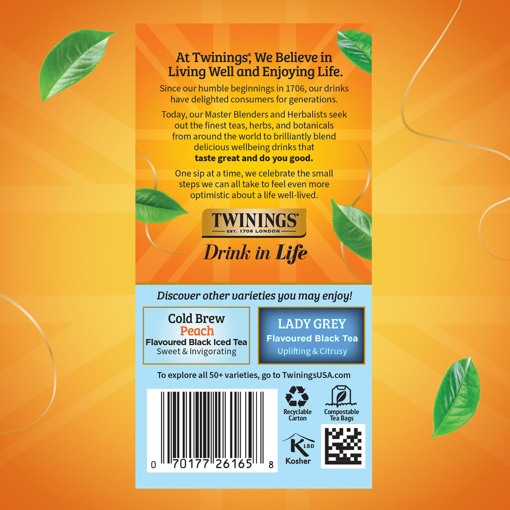 Unsweetened black tea visual highlighting crisp color and clean finish.