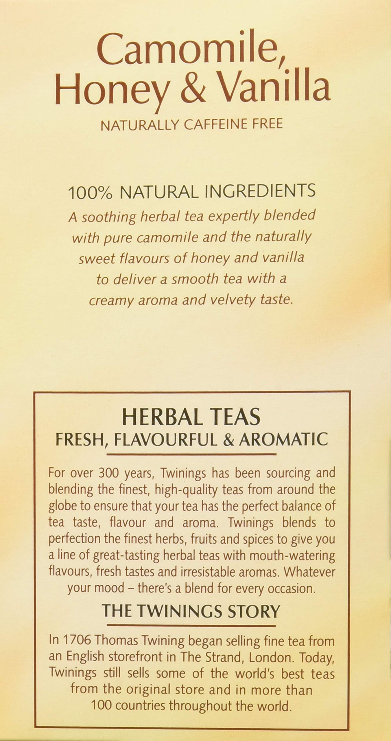 A cozy Twinings tea aroma perfect for quiet evenings.