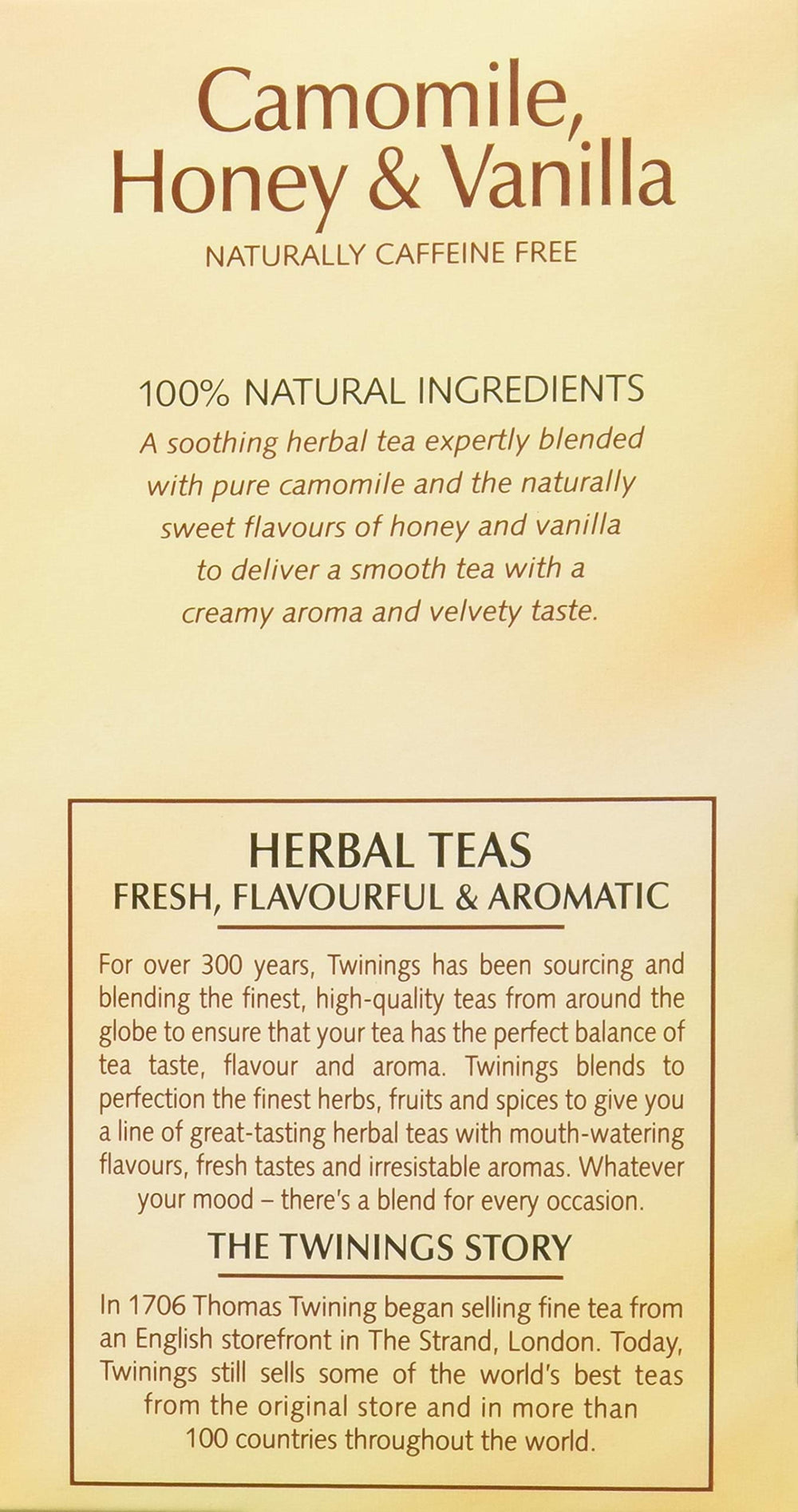 A cozy Twinings tea aroma perfect for quiet evenings.
