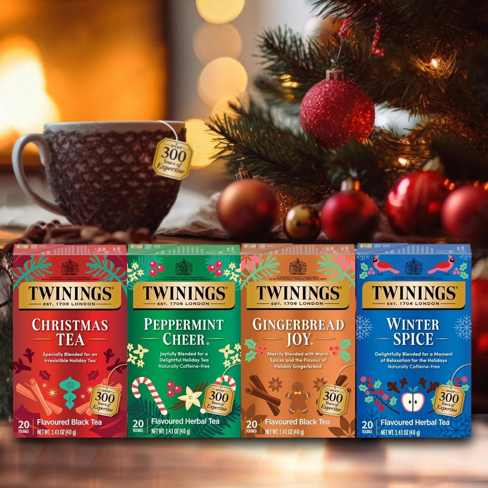Twinings warm spice aroma evokes cozy evenings by the kettle