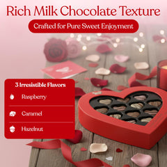 Twinkle Bites red heart box with window, ready for instant gifting.
