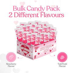 Twinkle Bites tutti frutti flavor candies with colorful mix
