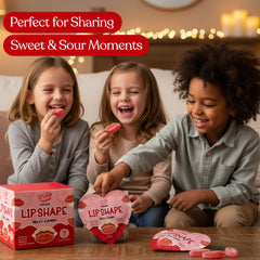 Twinkle Bites raspberry flavor gummies with tangy sugar coating