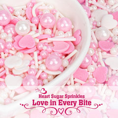 Twisweet pink sprinkles topping cupcakes for celebration