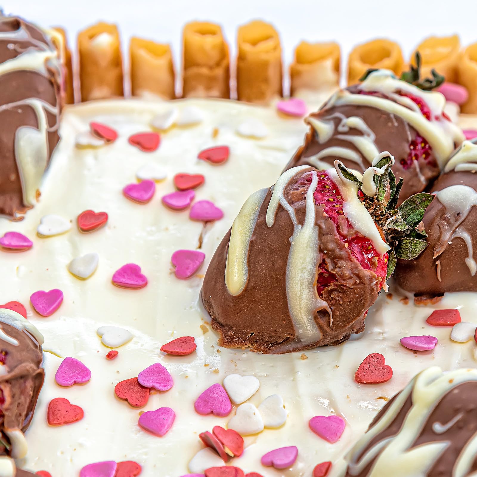 Twisweet sprinkles in use for everyday desserts and special occasions.