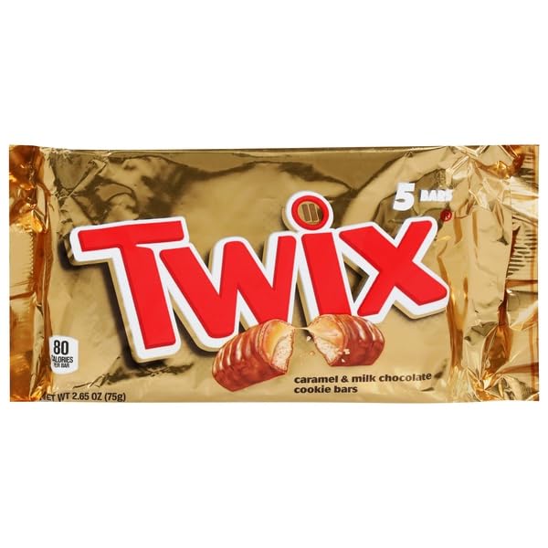 Twix caramel and milk chocolate cookie bar, a convenient on-the-go snack