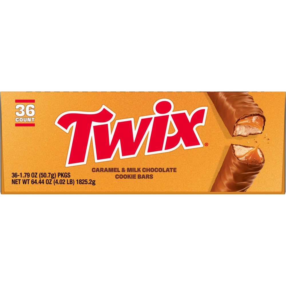 Twix crispy cookie layer highlights texture and crunch.