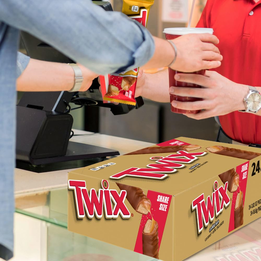 TWIX bars make a gift-ready treat for celebrations or party favors.