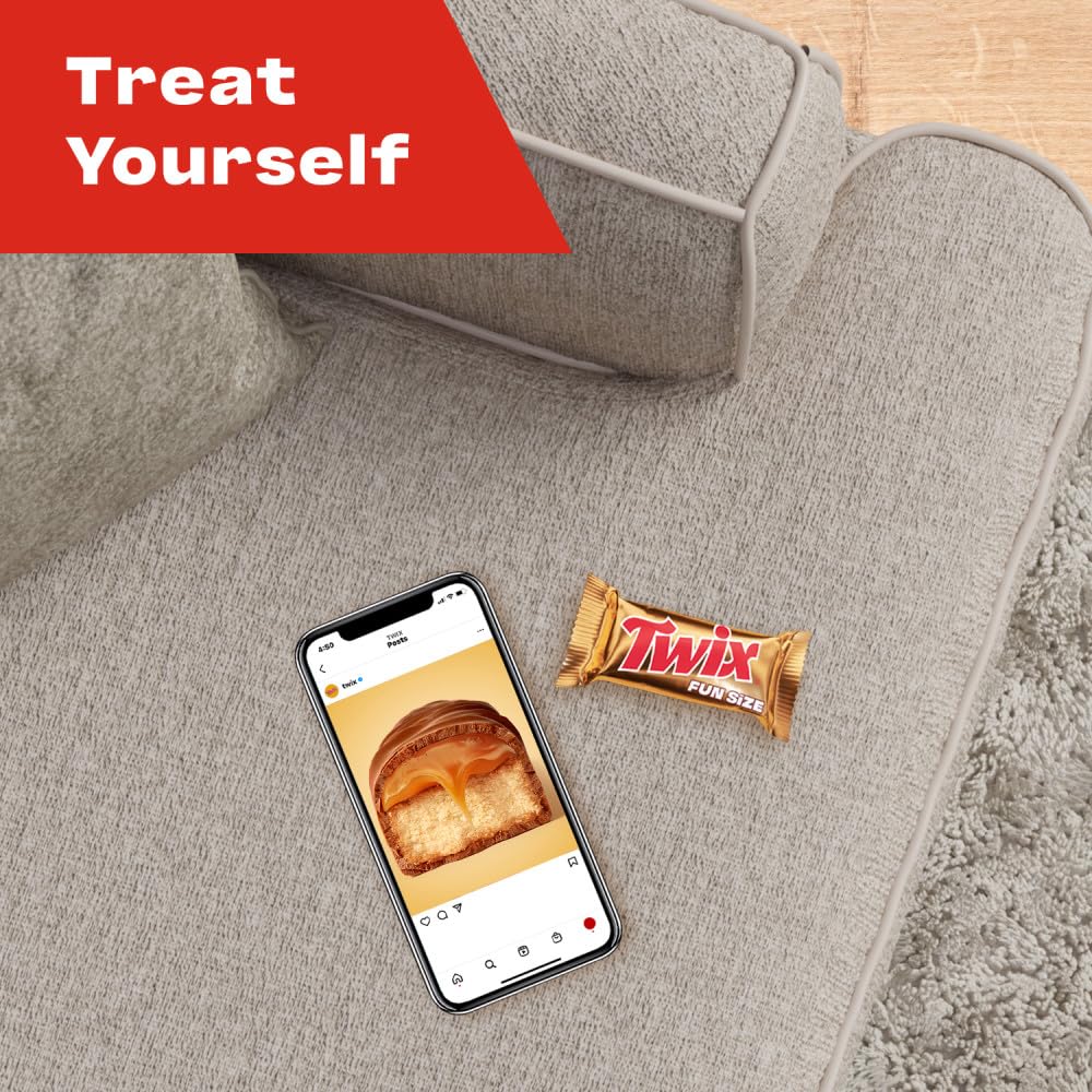 Twix party-favor display at a festive gathering.