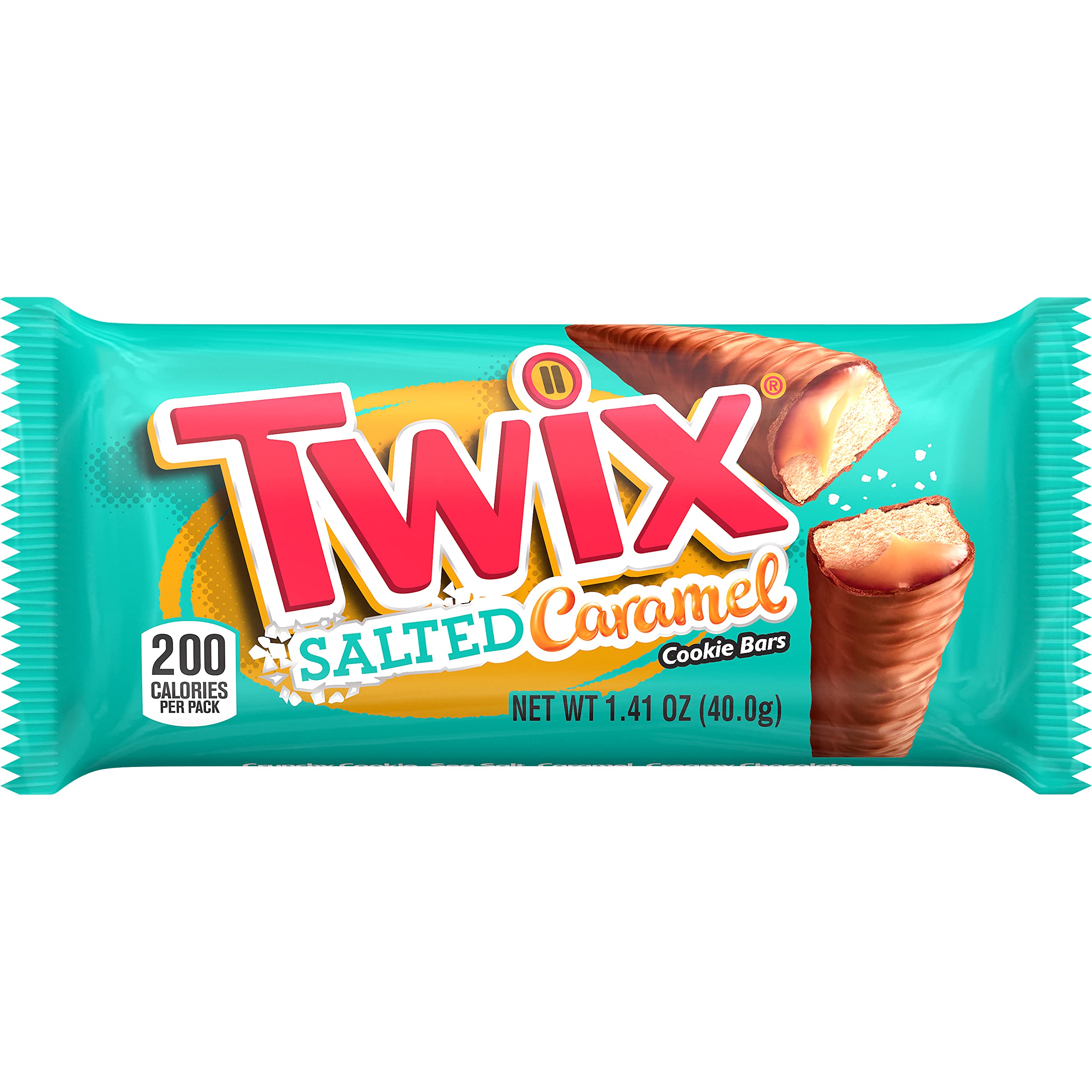 TWIX Salted Caramel cookie bars bulk carton for sharing at offices or gatherings