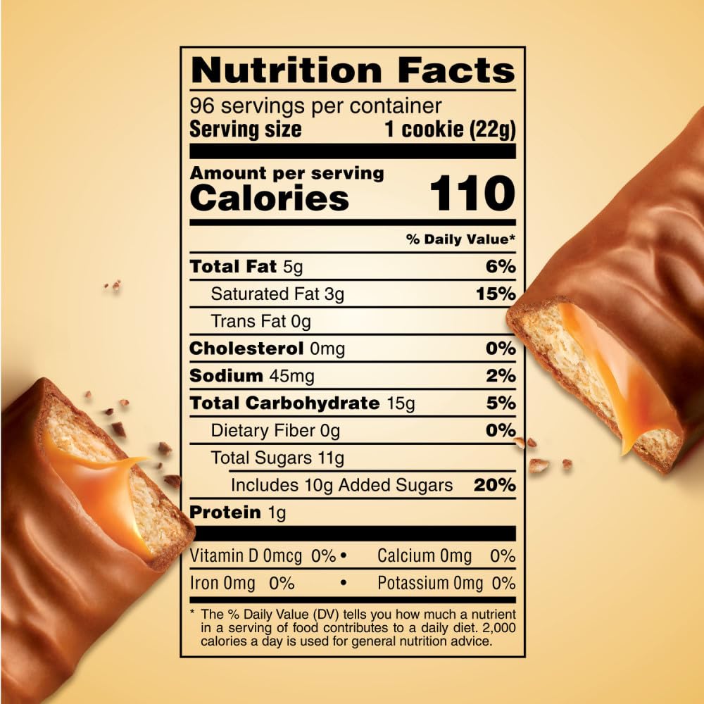 TWIX sharing size bars wrapped individually for easy on-the-go snacking.