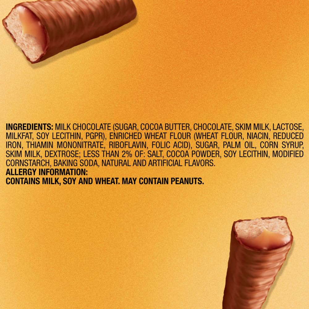 TWIX Snickerdoodle milk chocolate coating, a smooth bite with cookie crunch