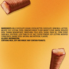 TWIX Snickerdoodle milk chocolate coating, a smooth bite with cookie crunch