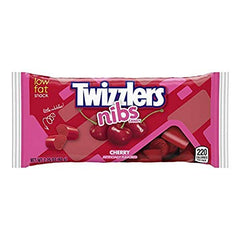 Twizzlers Nibs Cherry Candy pack shot inviting snacking and sharing