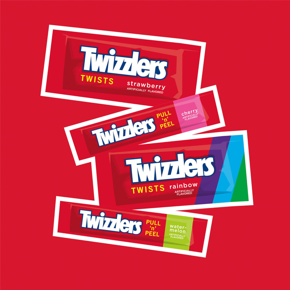 Twizzlers serving bowl with candies, great for candy dishes and shared snacking.
