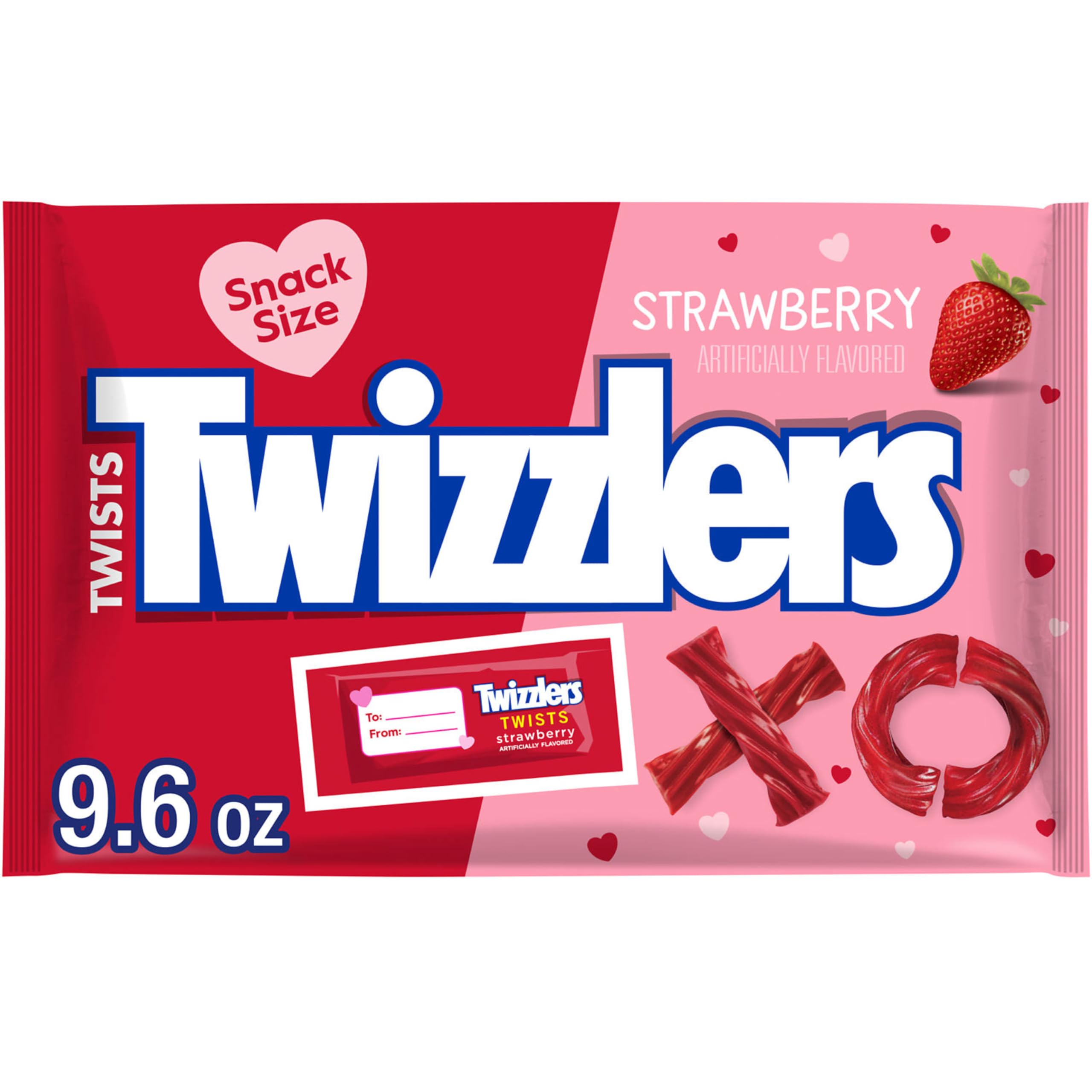 Twizzlers Twists strawberry bag ready for sharing during movie night.