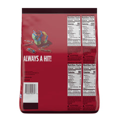 Twizzlers Twists strawberry close-up, showcasing bright fruit flavors for sharing.