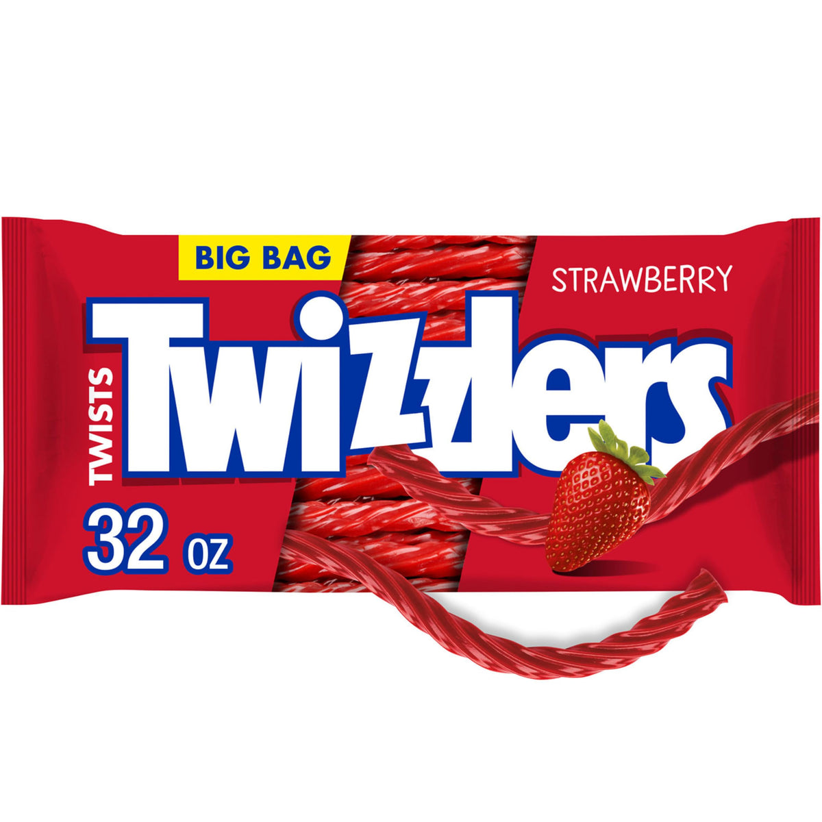 Twizzlers Twists Strawberry big bag ready for sharing at gatherings