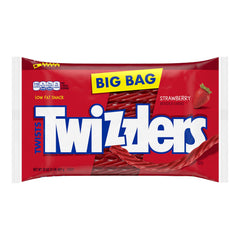 Twizzlers Twists Strawberry arranged on a party dessert table