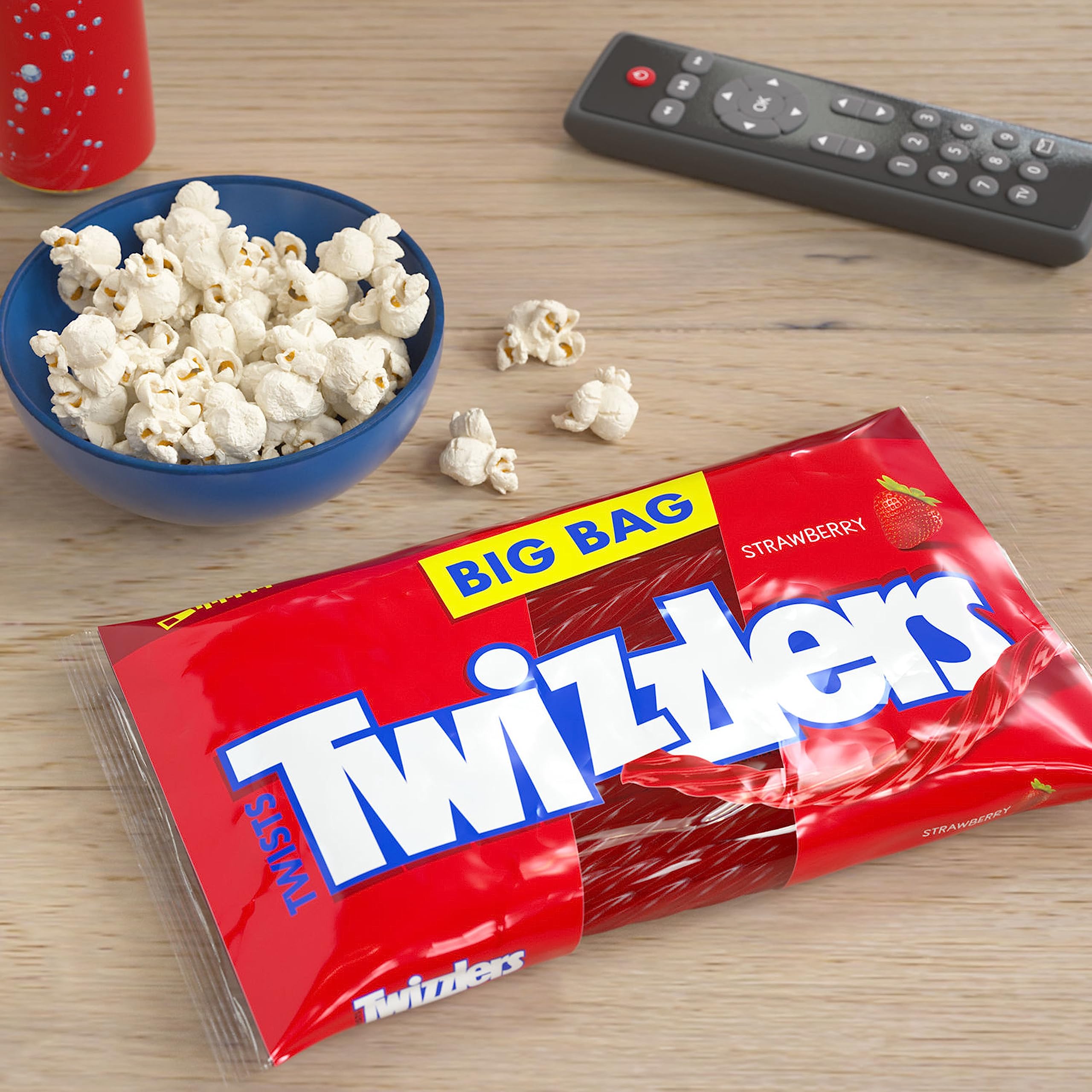 Twizzlers Twists Strawberry sharing snack enjoyed by family and friends