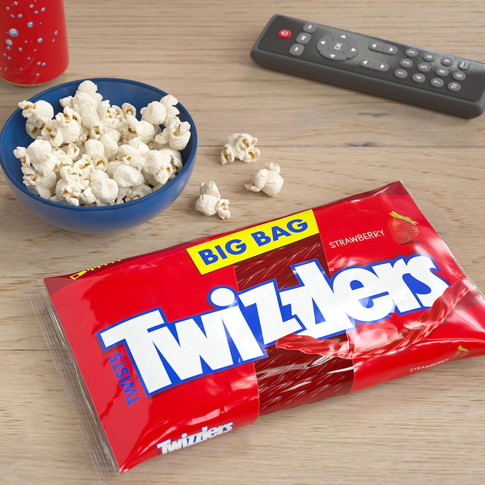 Twizzlers Twists Strawberry sharing snack enjoyed by family and friends