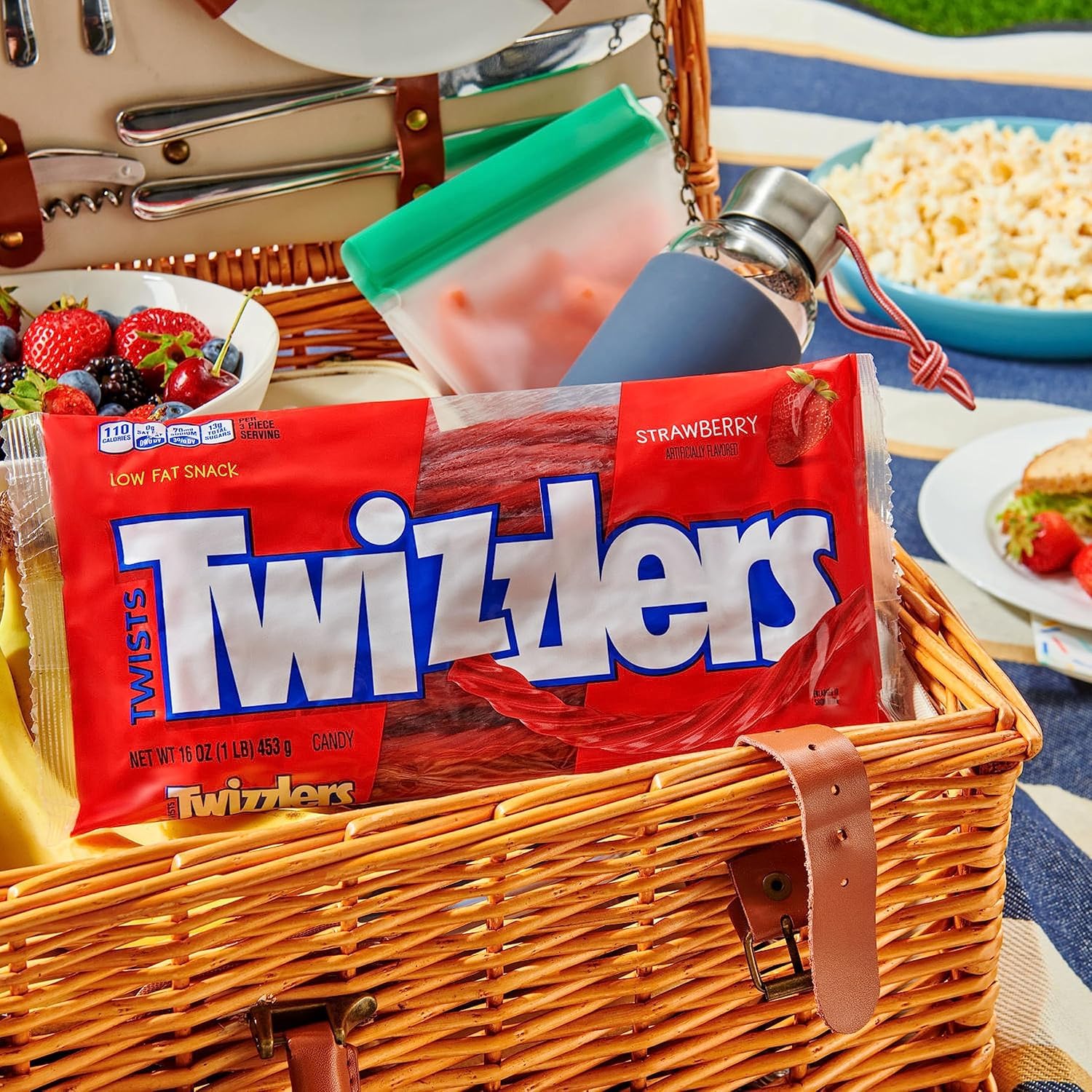 Twizzlers Twists strawberry aroma evokes nostalgia and sweet memories.