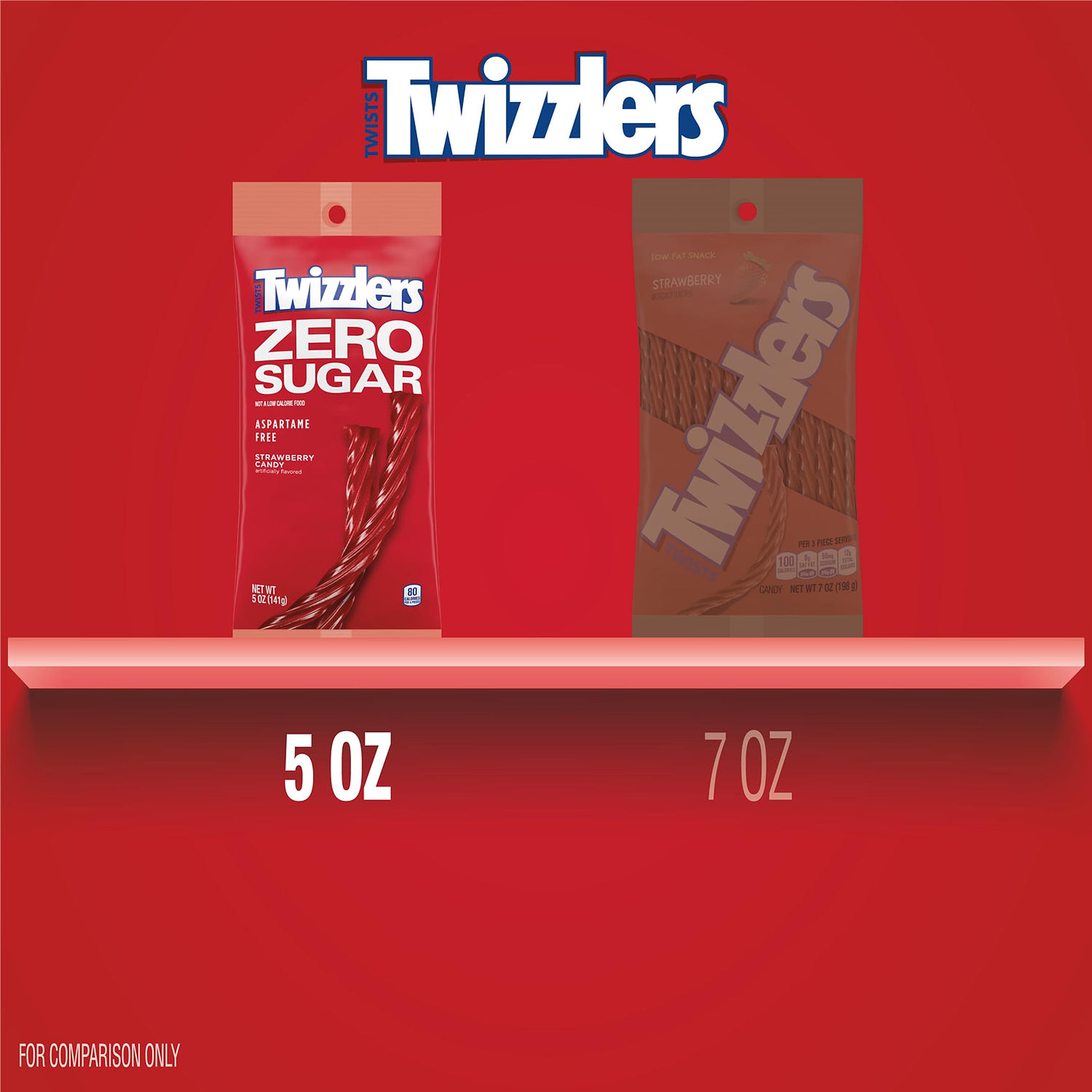 Twizzlers Zero Sugar Twists serving idea—great for lunch boxes and classroom snacks