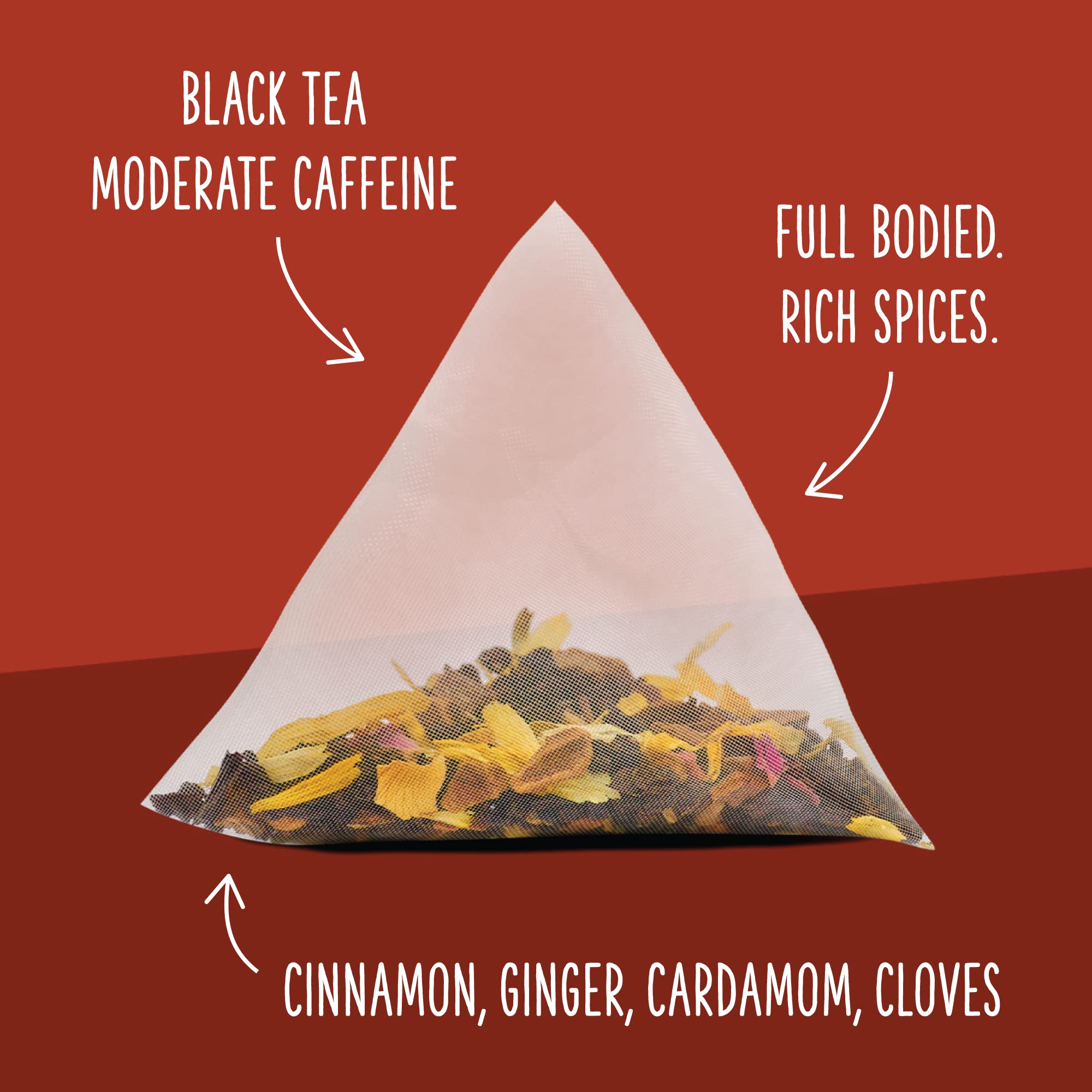 Two Leaves and a Bud naked sachets highlighting eco-friendly packaging