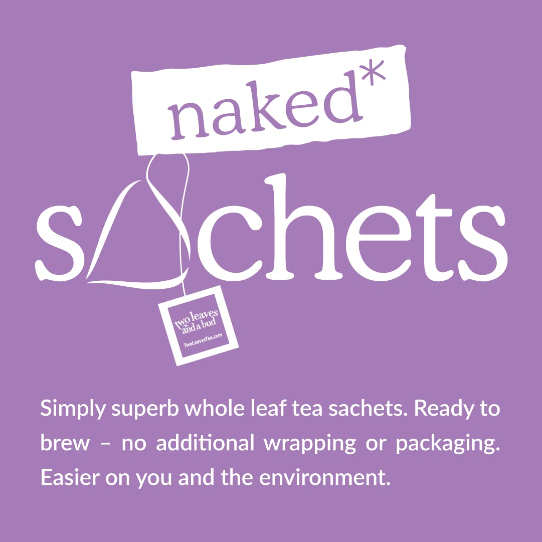 Two Leaves and a Bud resealable bag keeps tea fresh between servings