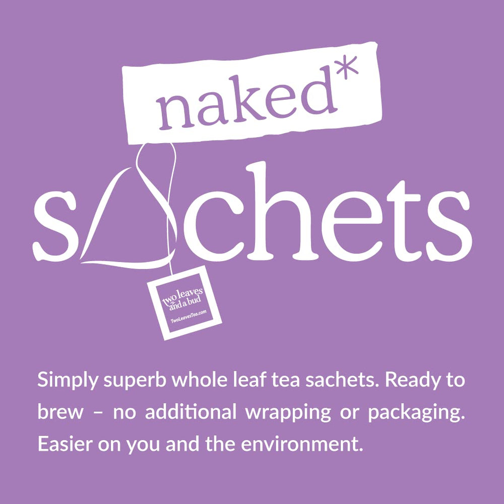 Two Leaves and a Bud resealable bag keeps tea fresh between servings
