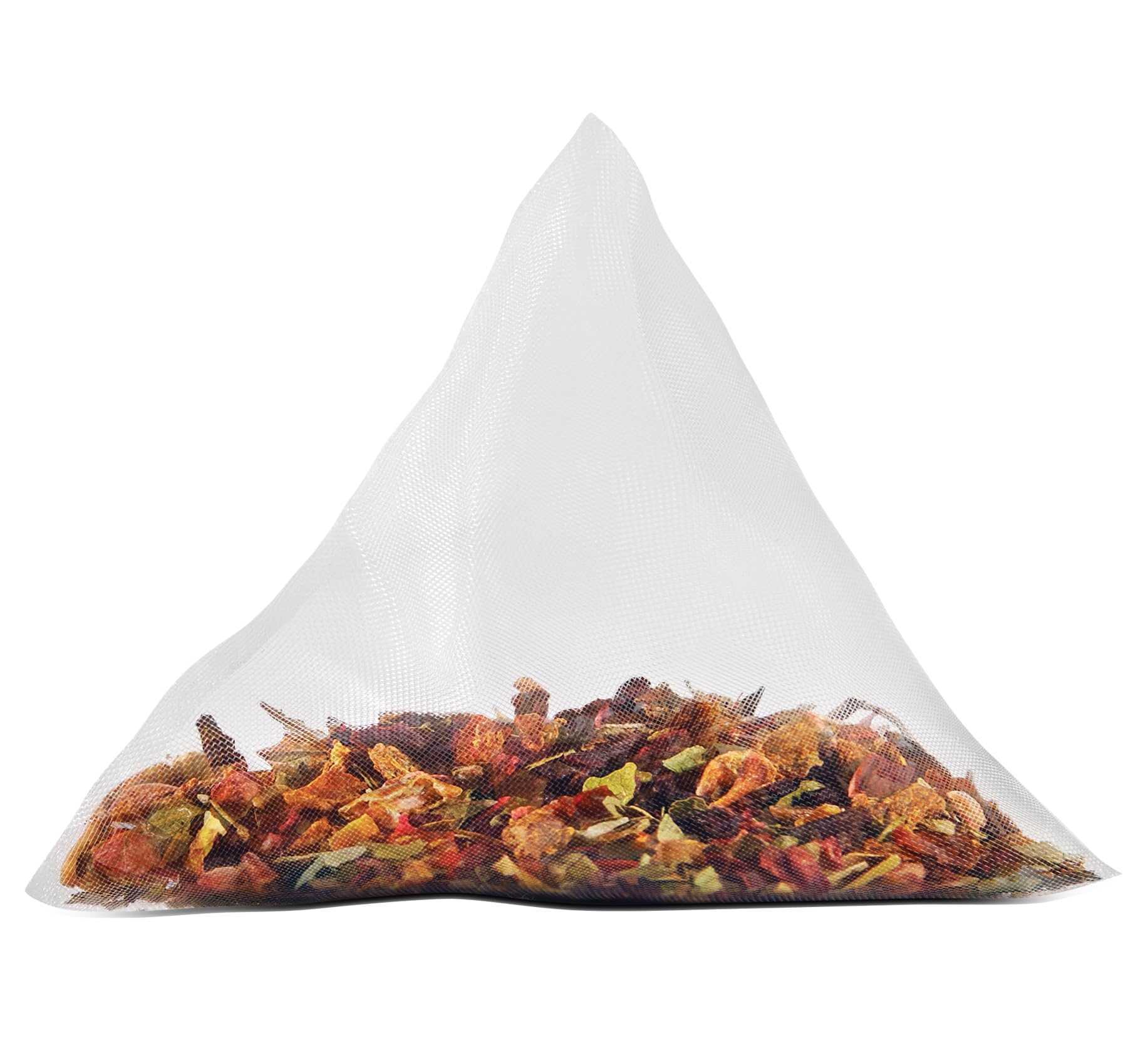 Two Leaves and a Bud tea sachet pack close-up.
