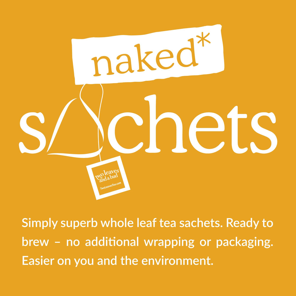 Two Leaves and a Bud 50-count resealable bag for fresh, convenient brewing sessions.