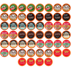 Two Rivers Coffee Chocolate Overload pods on display, ideal for home tastings.