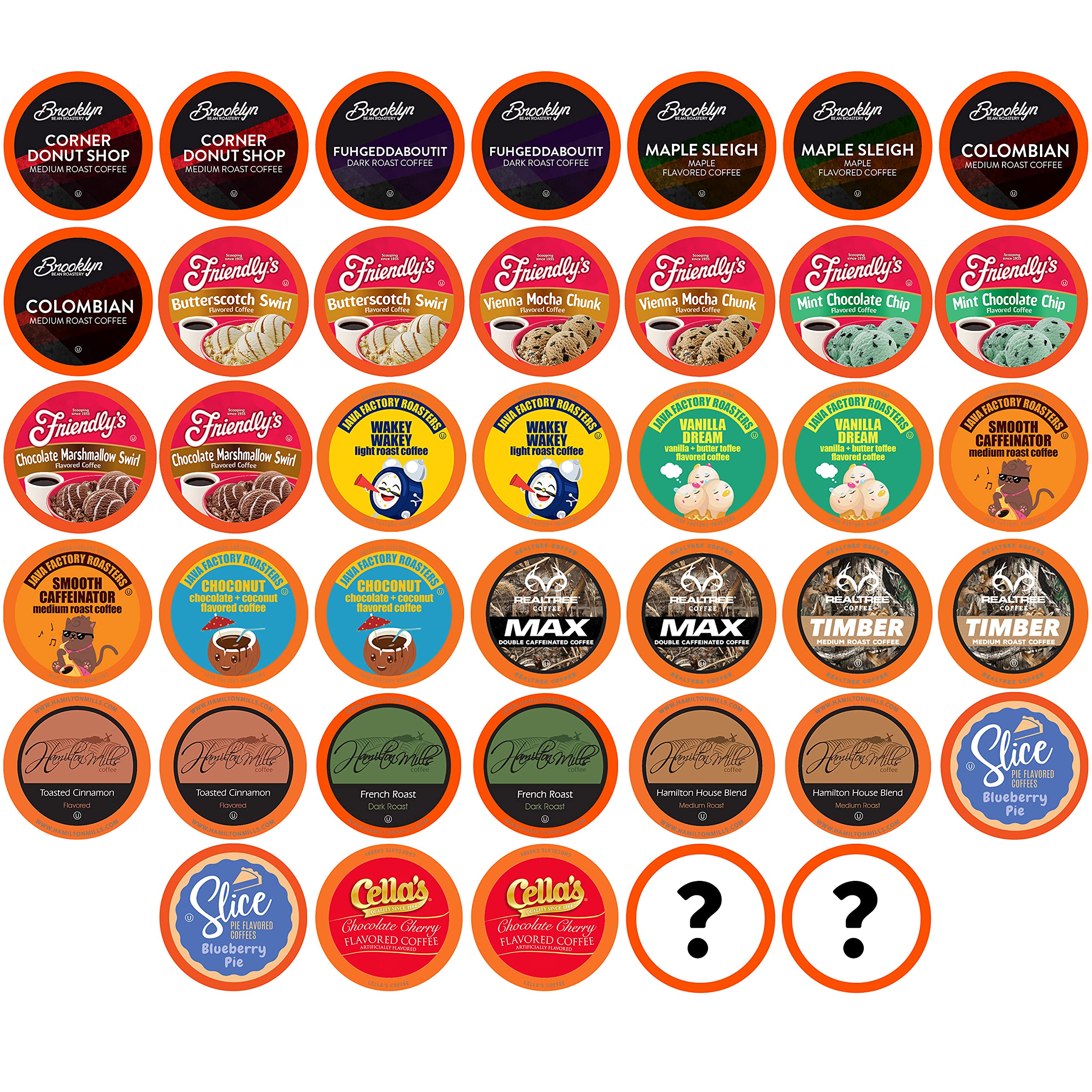 Two Rivers Coffee Mega Coffee Lovers Pods pack offers versatile variety for gatherings.