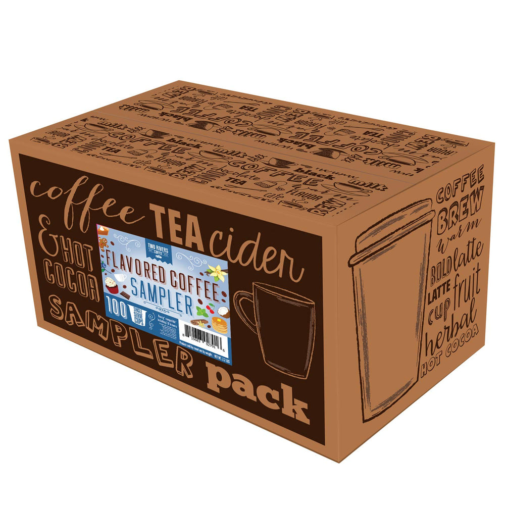 Two Rivers Coffee blueberry flavor adds fruity brightness to your morning.