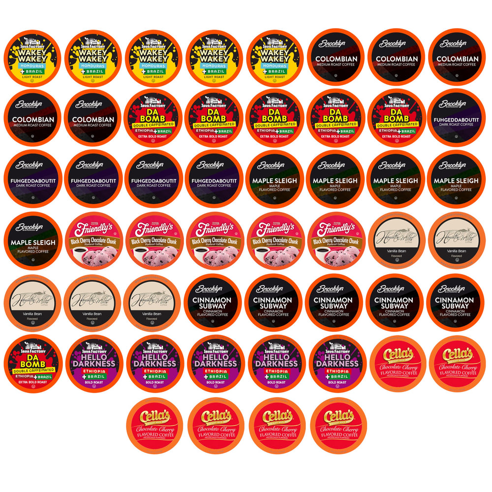 Two Rivers Coffee sampler with assorted flavors for quick, flavorful mornings.