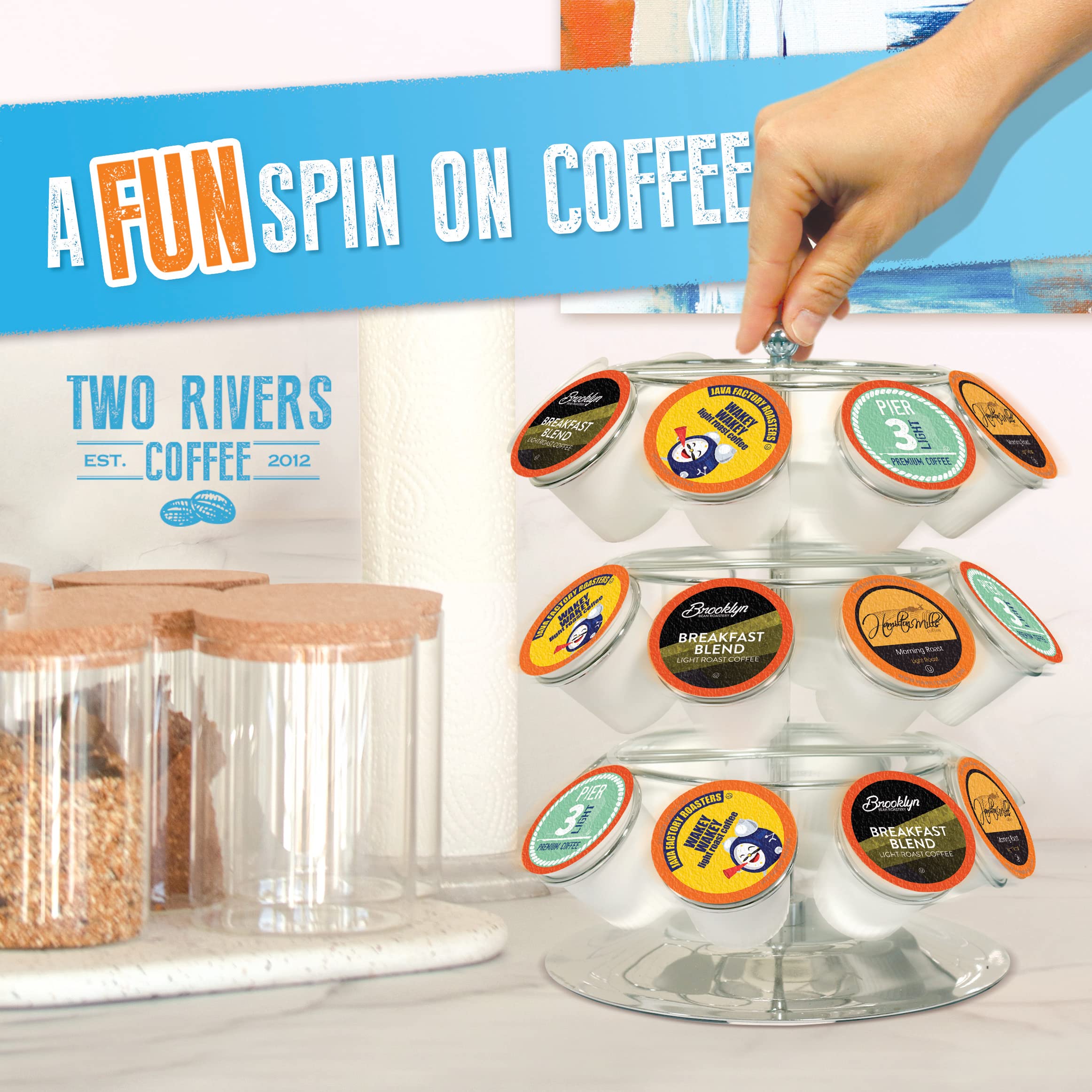 Two Rivers Coffee sampler pack showcases variety for quick mornings and tastings.
