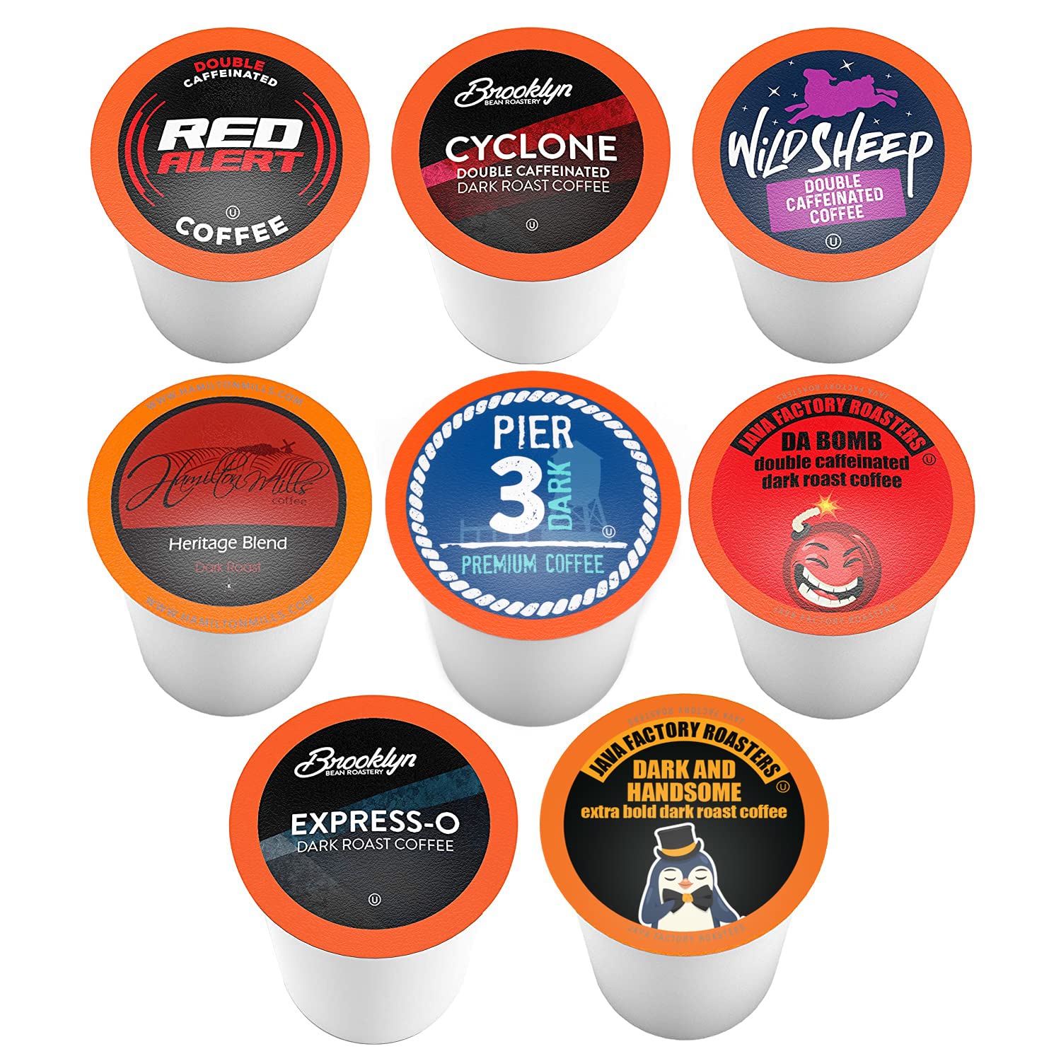 Two Rivers Coffee variety box highlighting multiple flavors for daily use