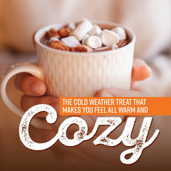 Two Rivers Salted Caramel hot chocolate pods with indulgent sweetness.
